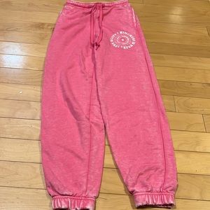 Pink sweatpants from vanilla star size xs